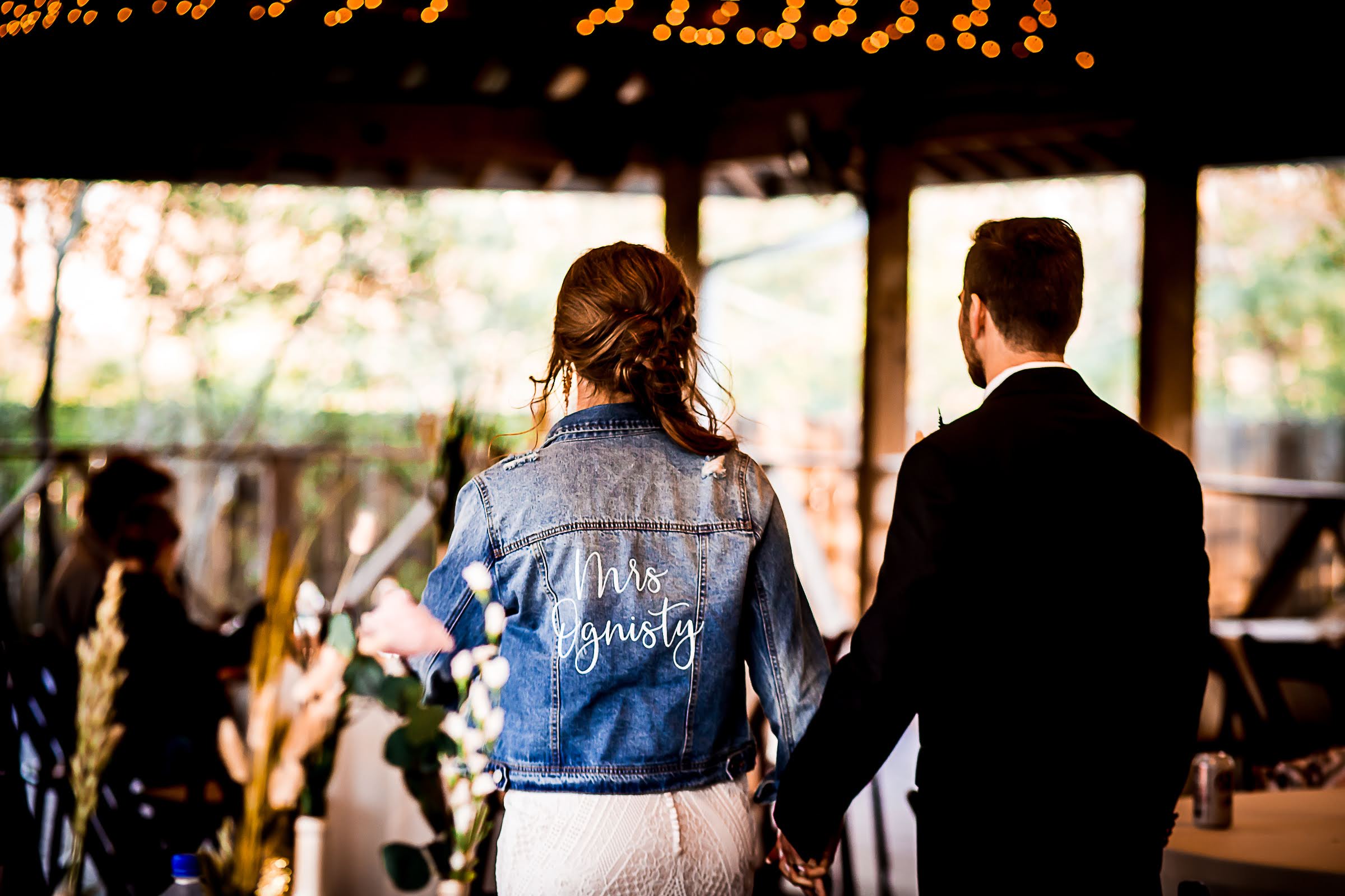 personalized jean jacket